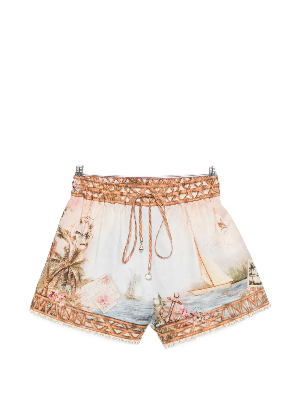 ZIMMERMANN graphic-print shorts - Toni neutri