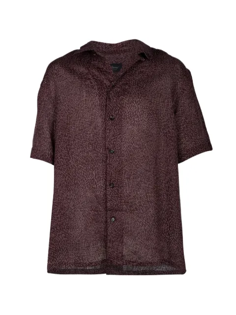 Brioni camisa de manga corta