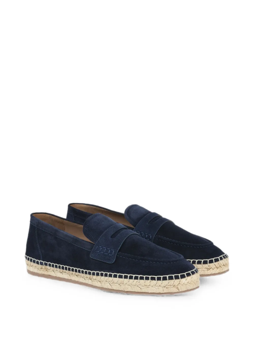 Gianvito Rossi Lido suede espadrilles Blauw