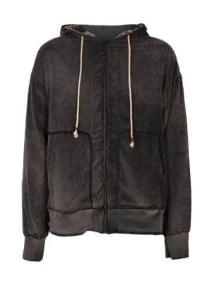 SAINT MXXXXXX zip-up Hoodie | Grey | FARFETCH