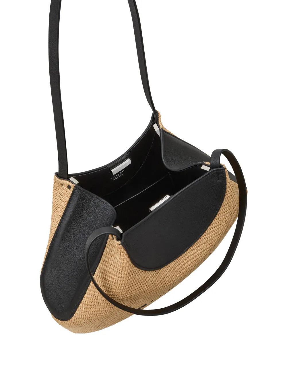Givenchy Facet kleine schoudertas met leren afwerking Bruin