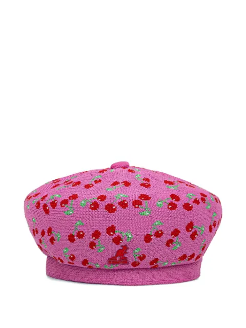 Kangol boina Tropic con motivo de cerezas