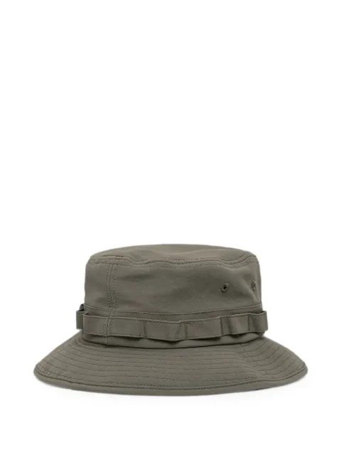 Kangol logo-patch chin-strap bucket hat