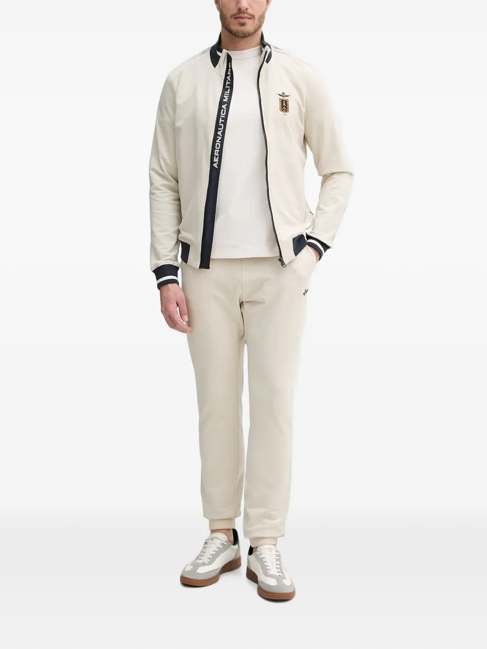 Joop! Ciarlan T-shirt met ronde hals Beige