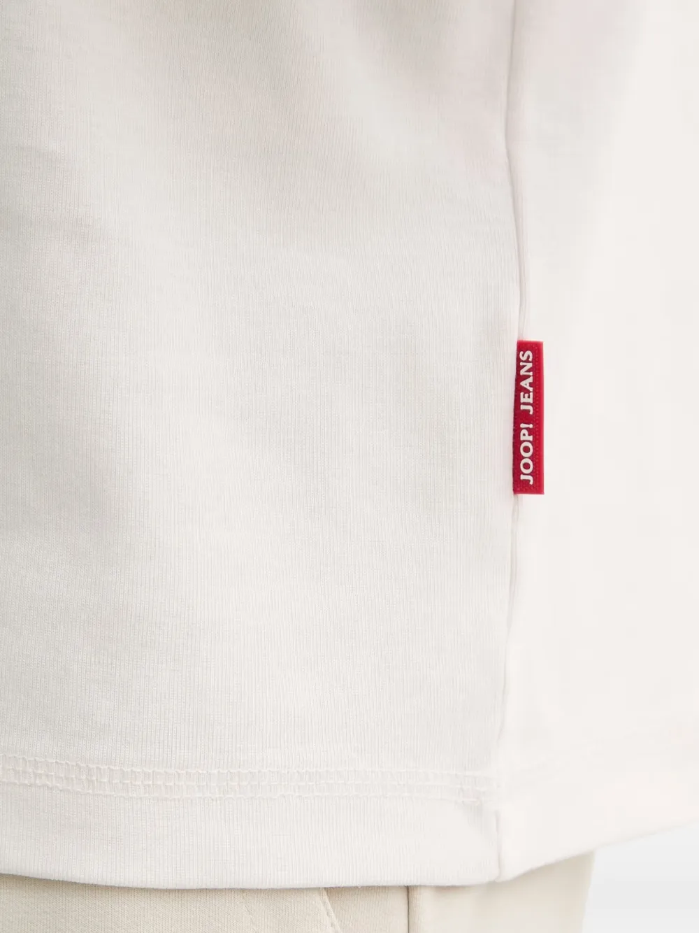 Joop! Ciarlan T-shirt met ronde hals Beige