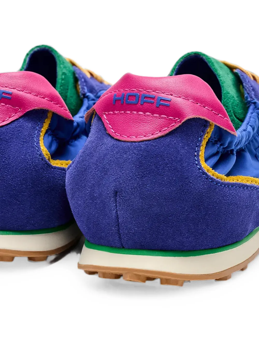 Hoff Bridge Dopamine colour-block panelled sneakers Blauw