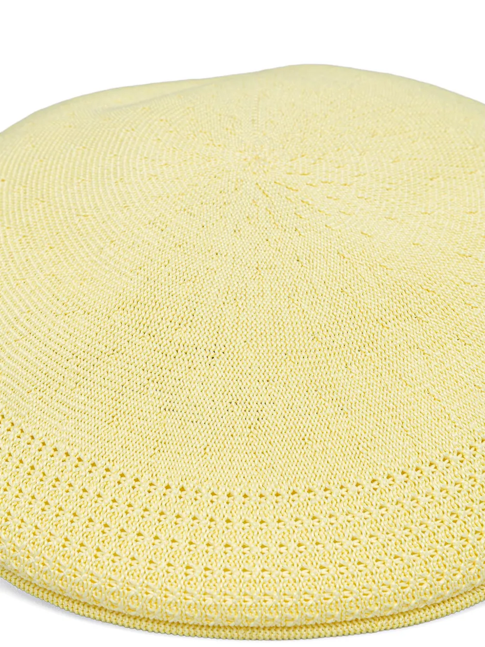 Kangol Tropic 504 platte pet met mesh Geel