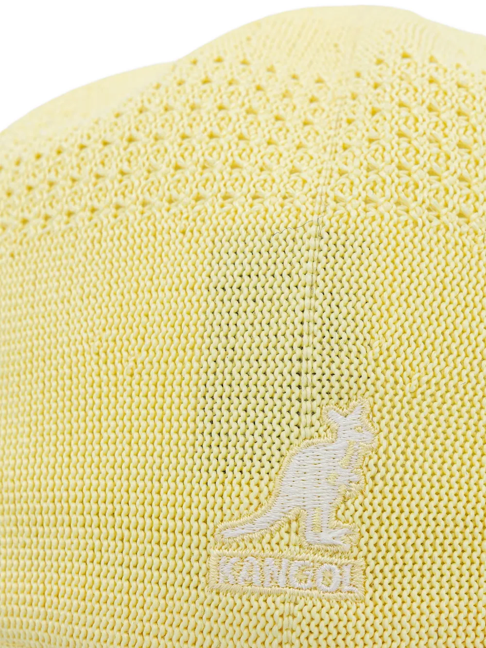 Kangol Tropic 504 platte pet met mesh Geel