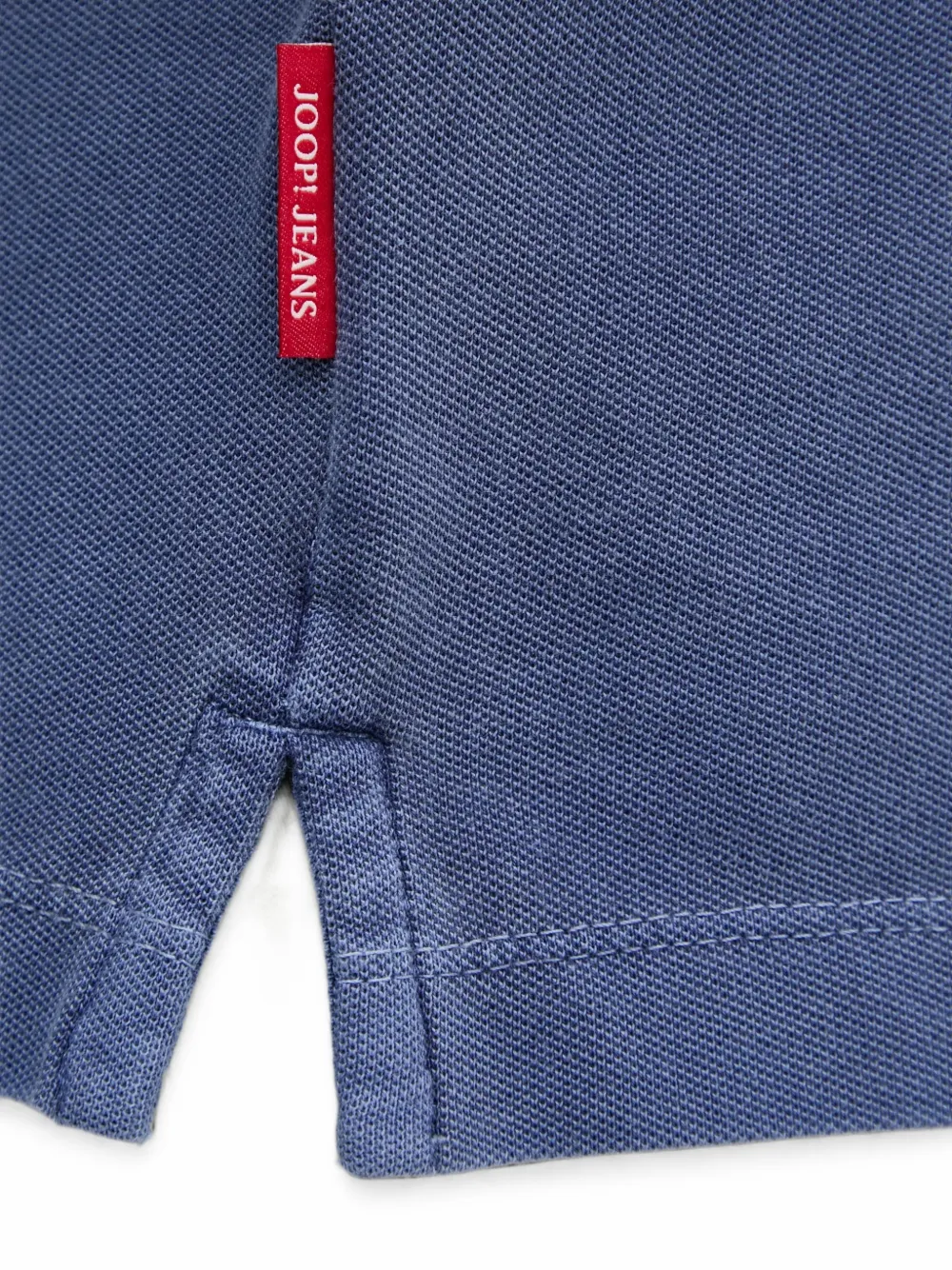Joop! Ambrosian poloshirt met geborduurd logo Blauw