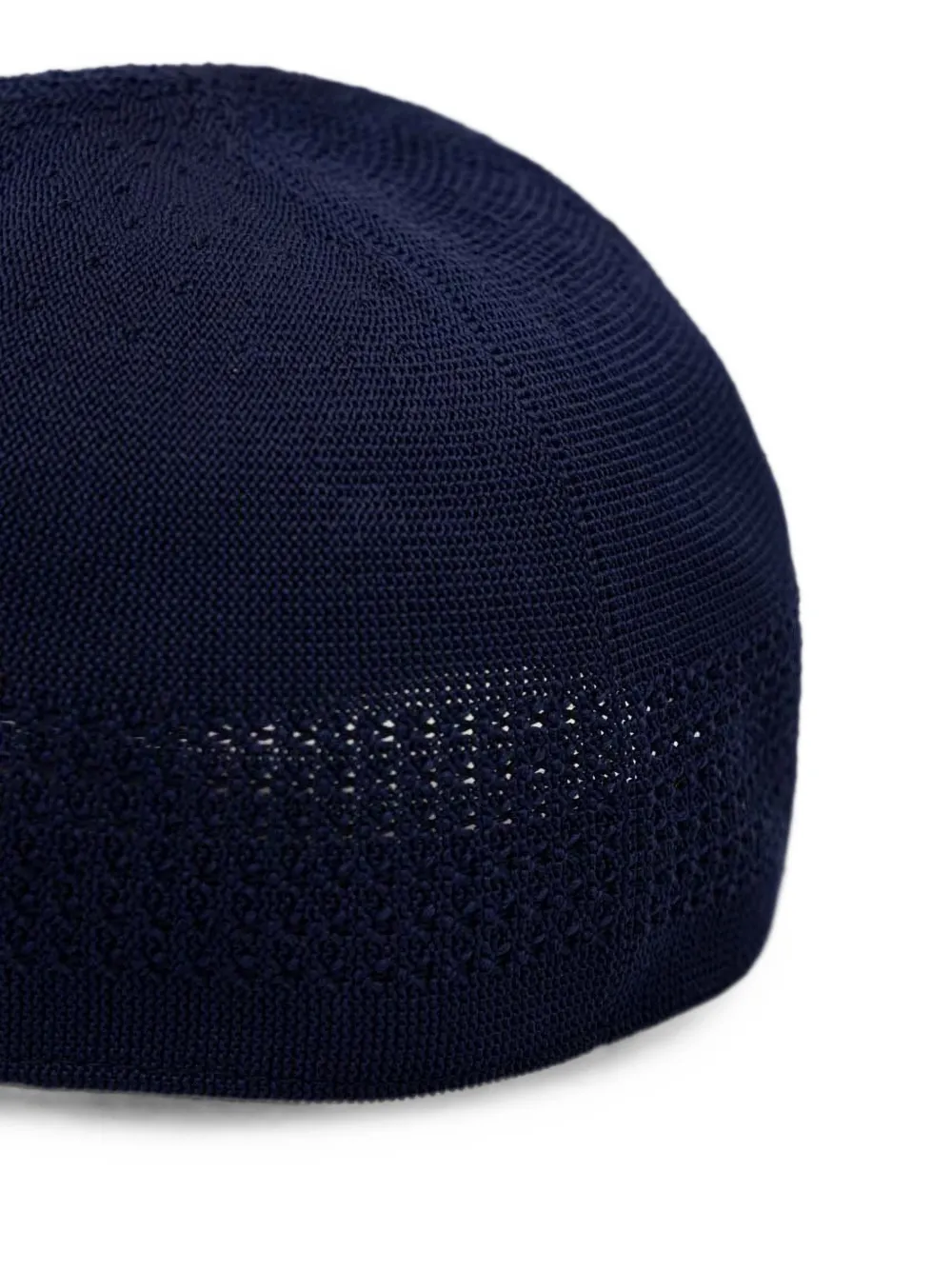 Kangol Honkbalpet van gebreid mesh met geborduurd logo Blauw
