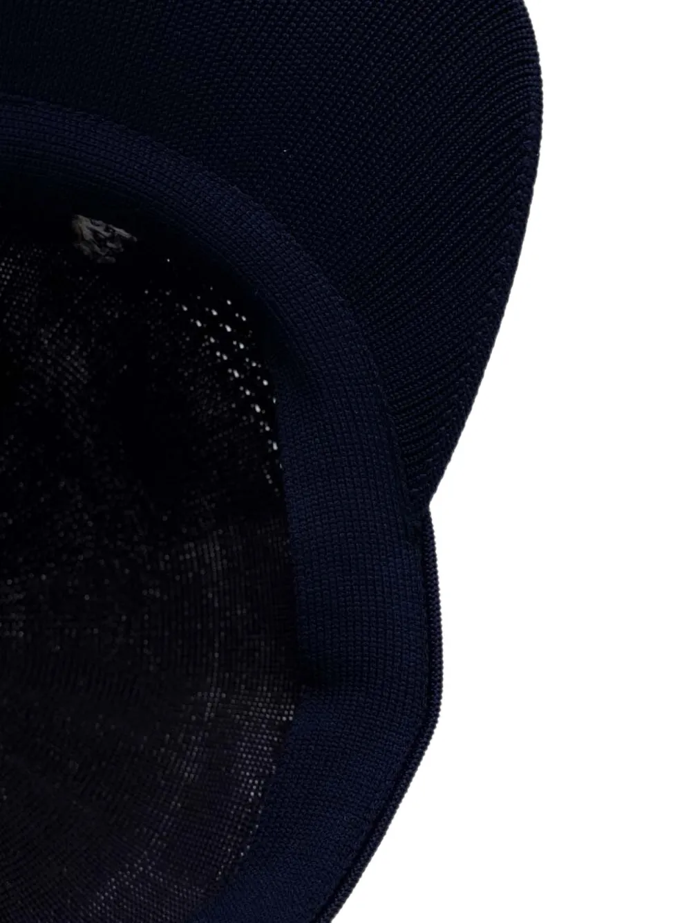 Kangol Honkbalpet van gebreid mesh met geborduurd logo Blauw
