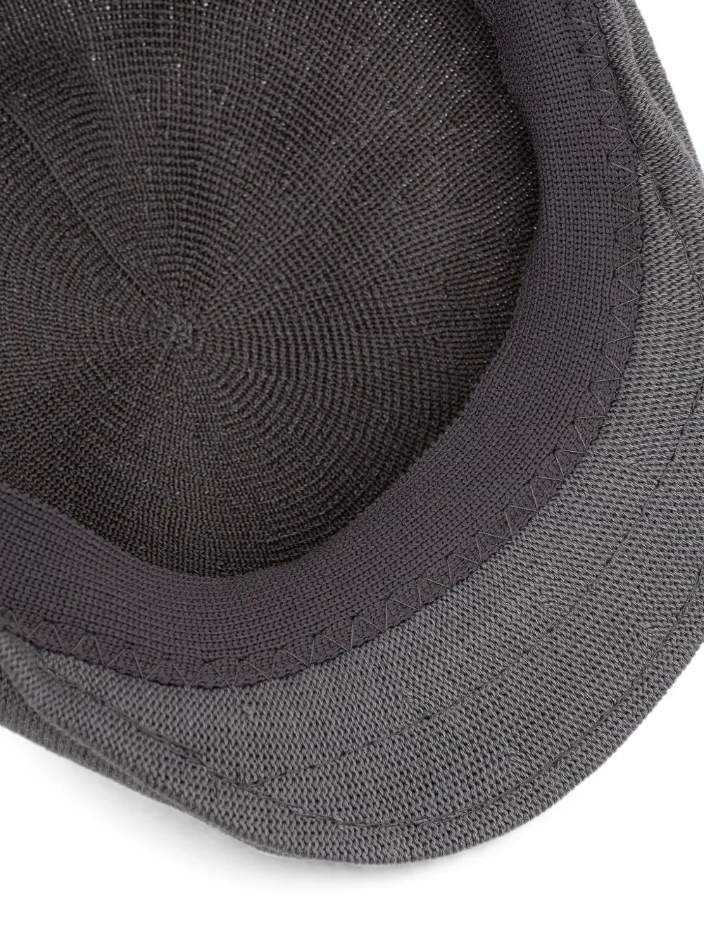 Kangol Bamboo 507 platte pet met geborduurd logo Grijs