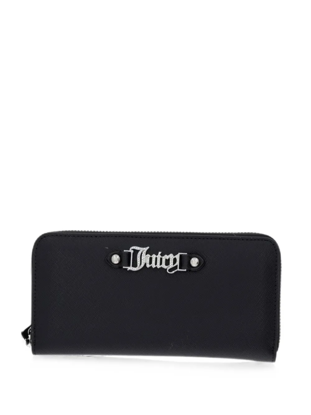 Juicy Couture Aurora logo-plaque zip-around wallet - Nero