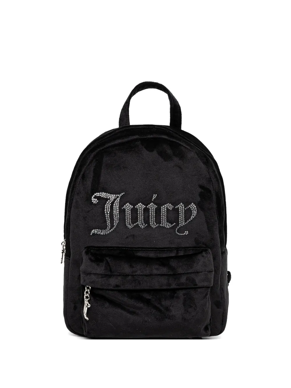Juicy Couture crystal-embellished velvet backpack - Nero