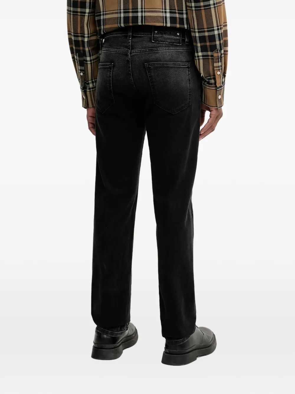 Iceberg Jeans met wassing Zwart