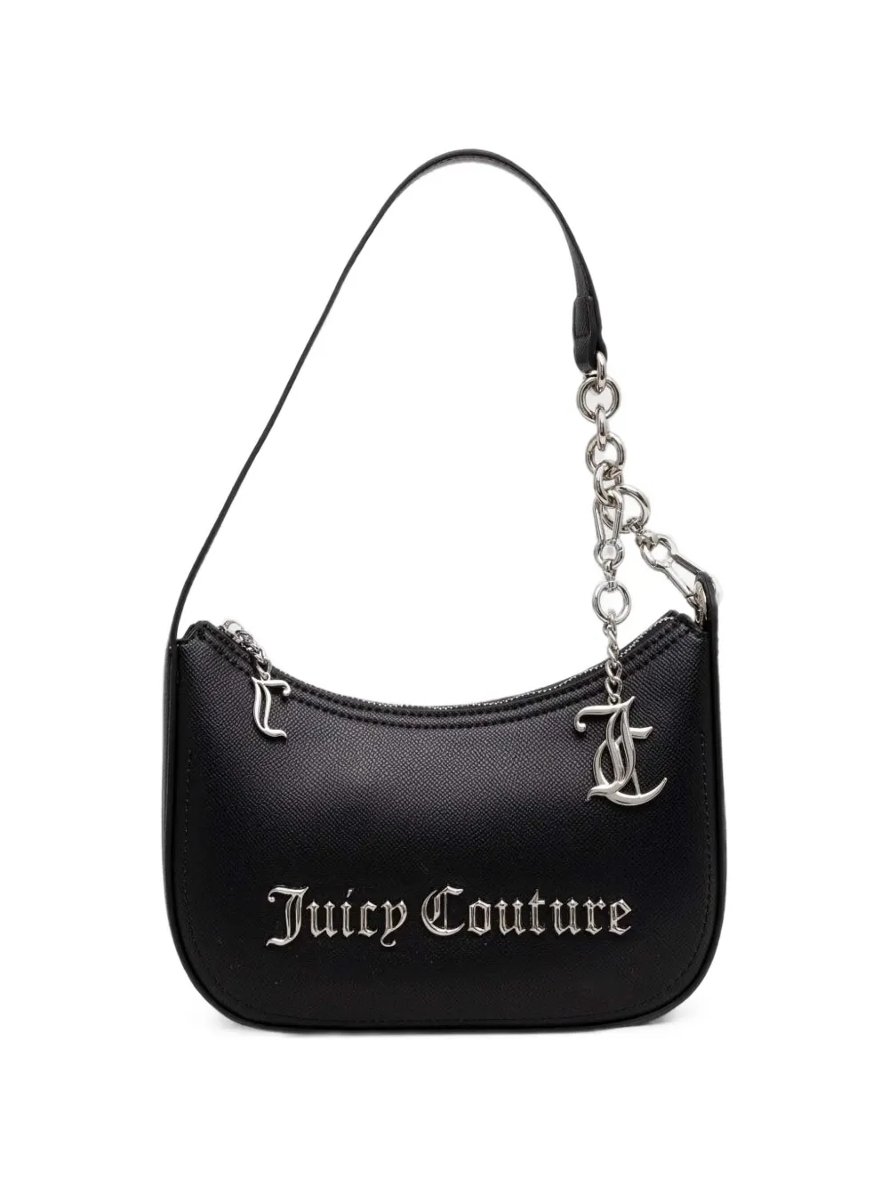 Juicy Couture logo-plaque chain-link shoulder bag - Nero