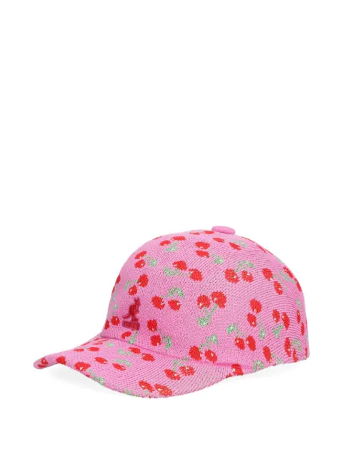 Kangol Cherry cherry-print logo-embroidered cap