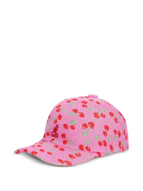 Kangol Cherry cherry-print logo-embroidered cap