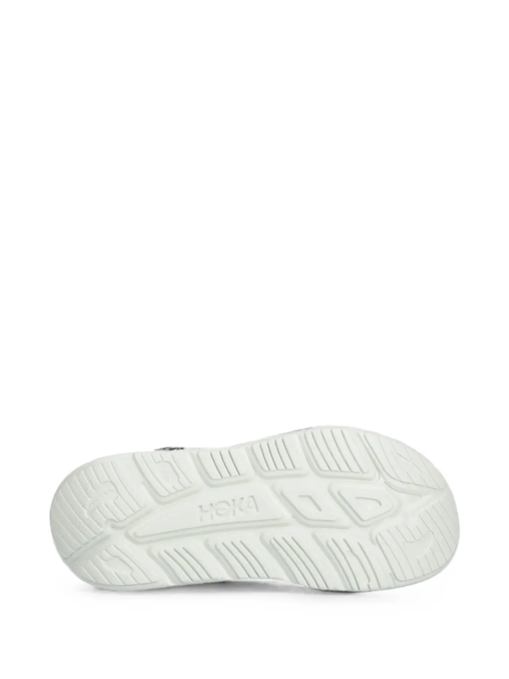 HOKA Ora Recovery 3 logo-embossed cut-out slides Wit