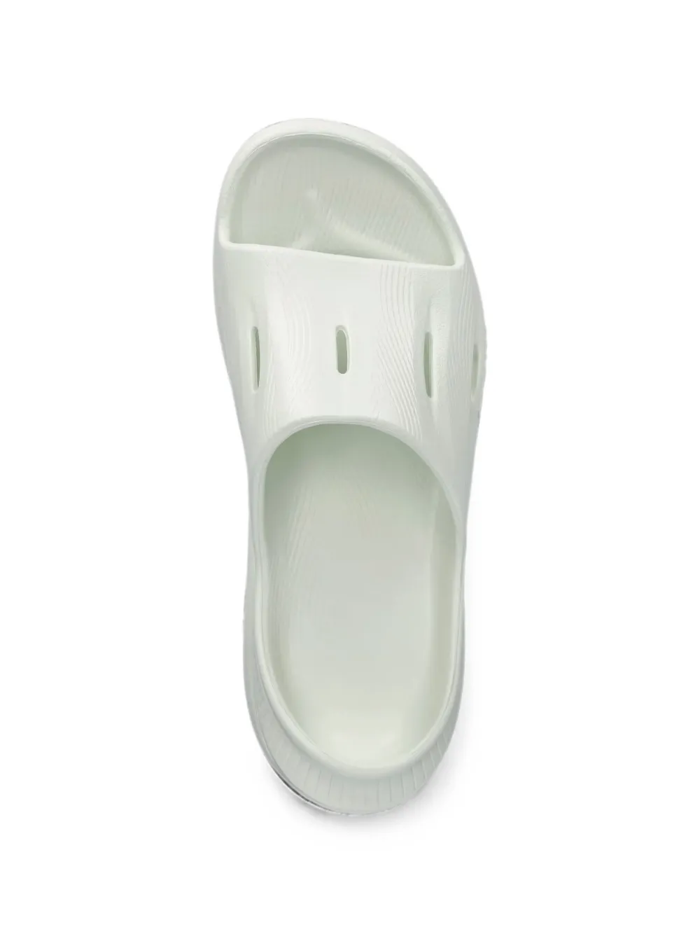 HOKA Ora Recovery 3 logo-embossed cut-out slides Wit