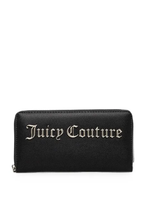 Juicy Couture Jasmine logo-plaque zip-around wallet