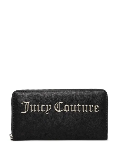 Juicy Couture Jasmine logo-plaque zip-around wallet