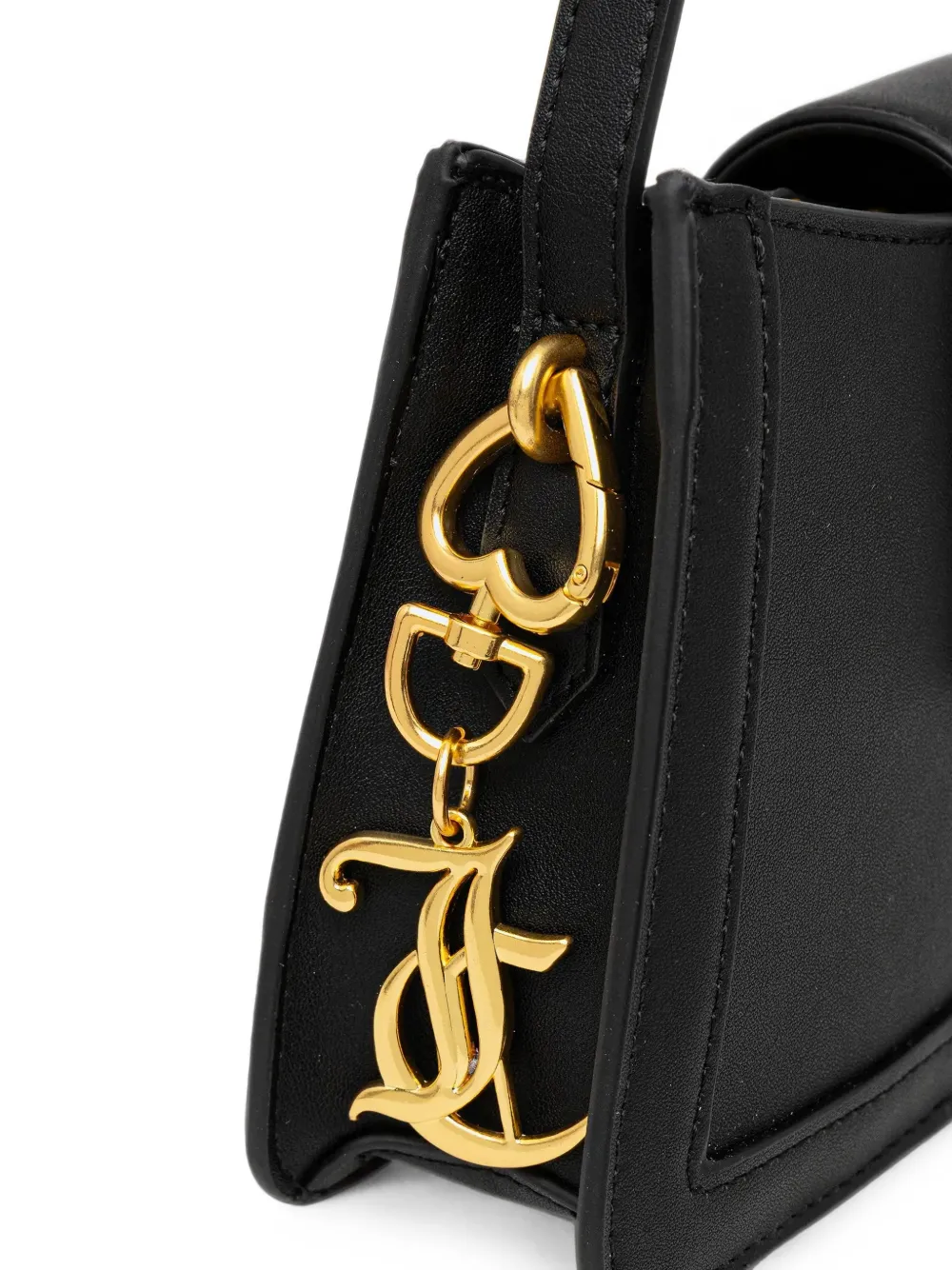Juicy Couture Lily schoudertas met buidel en logoplakkaat Zwart