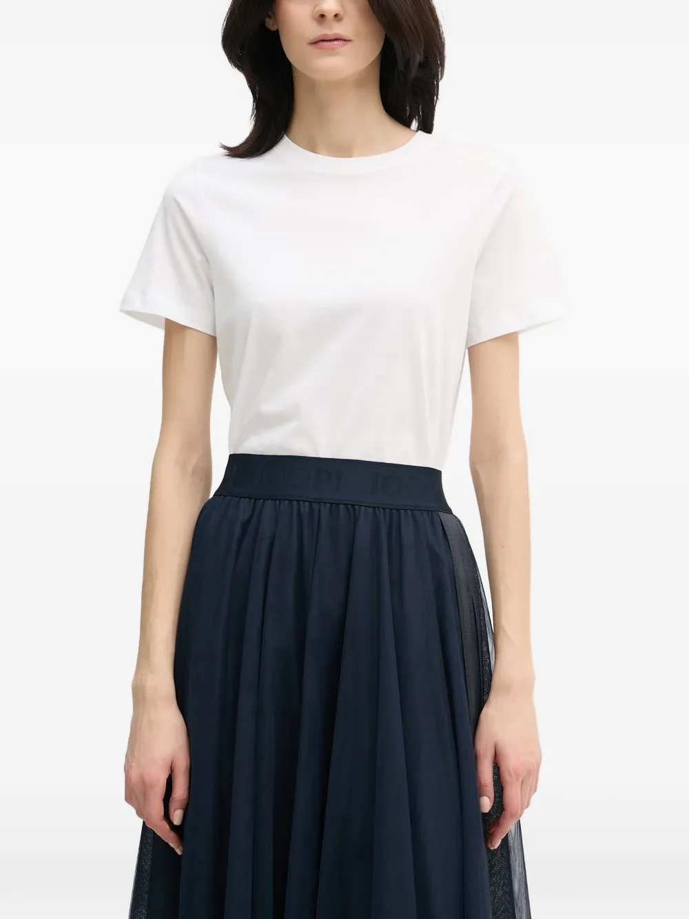 Joop! Tori crystal-embellished T-shirt - Bianco