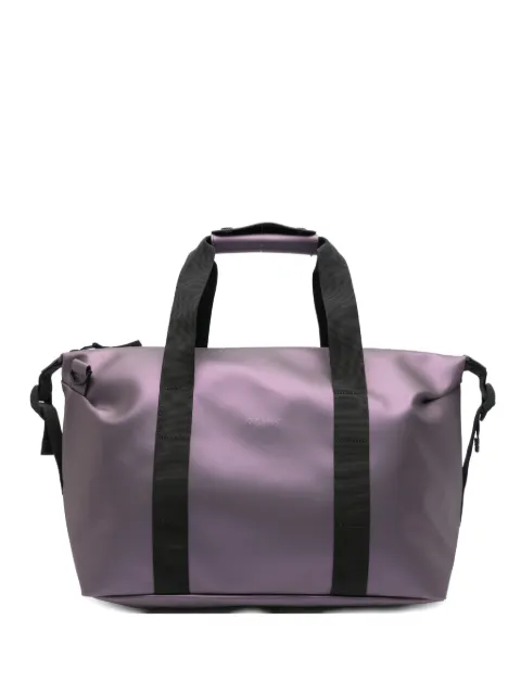Rains logo-embossed web-strap messenger bag