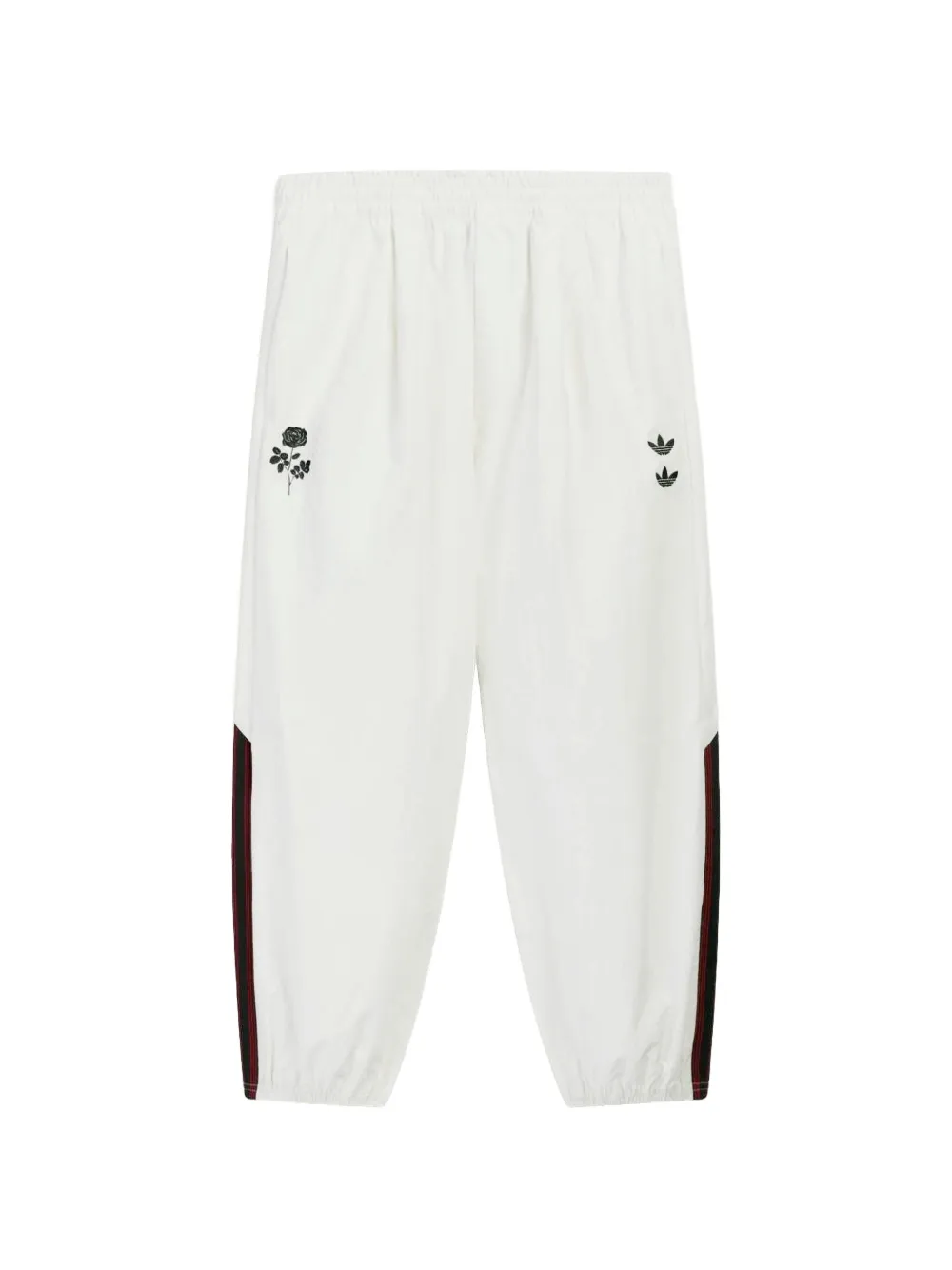 adidas x Willy Chavarria logo-print track pants - Bianco
