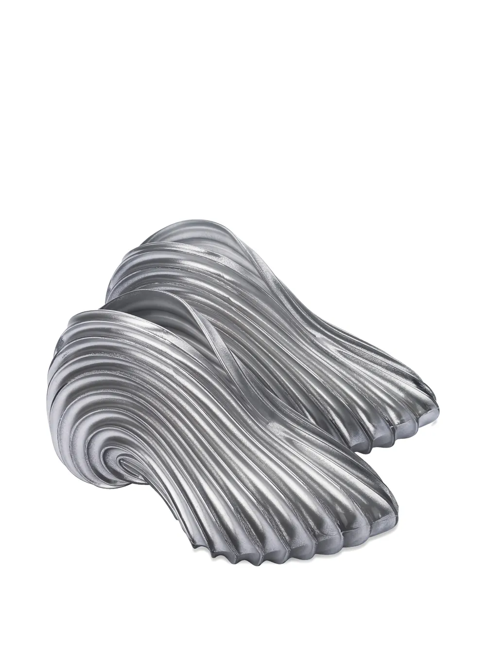 Melissa x Diesel Quantum ribbed sneakers Grijs