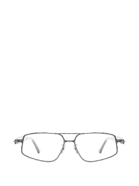 Kuboraum J73 geometric-frame glasses