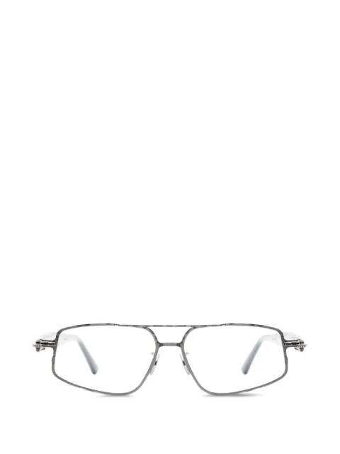 Kuboraum J73 geometric-frame glasses