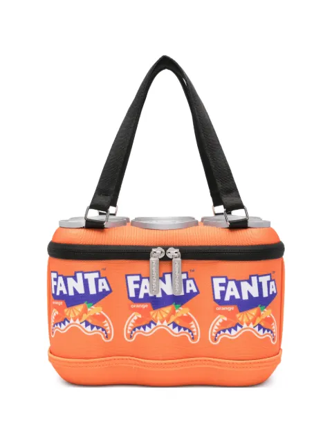 Sprayground x Fanta logo-print bag