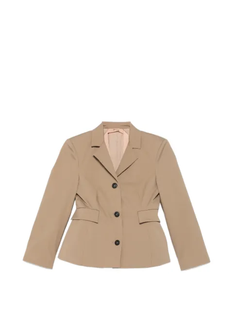 Nº21 notched-lapel button-up jacket