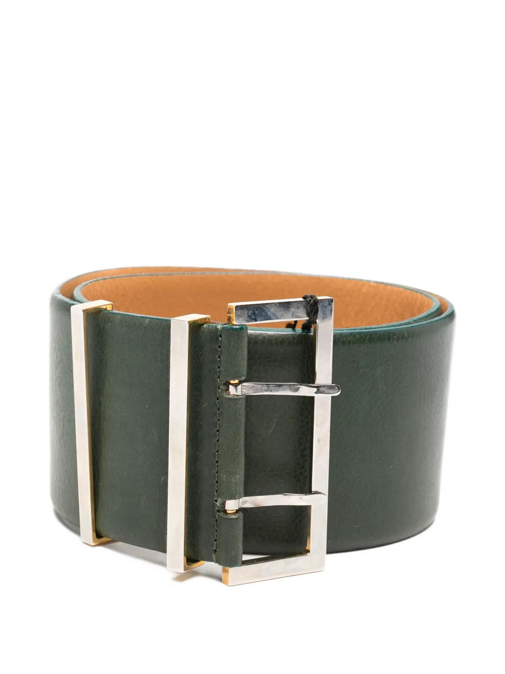 Gianfranco Ferré Pre-Owned 2005-2006 buckle belt - Verde