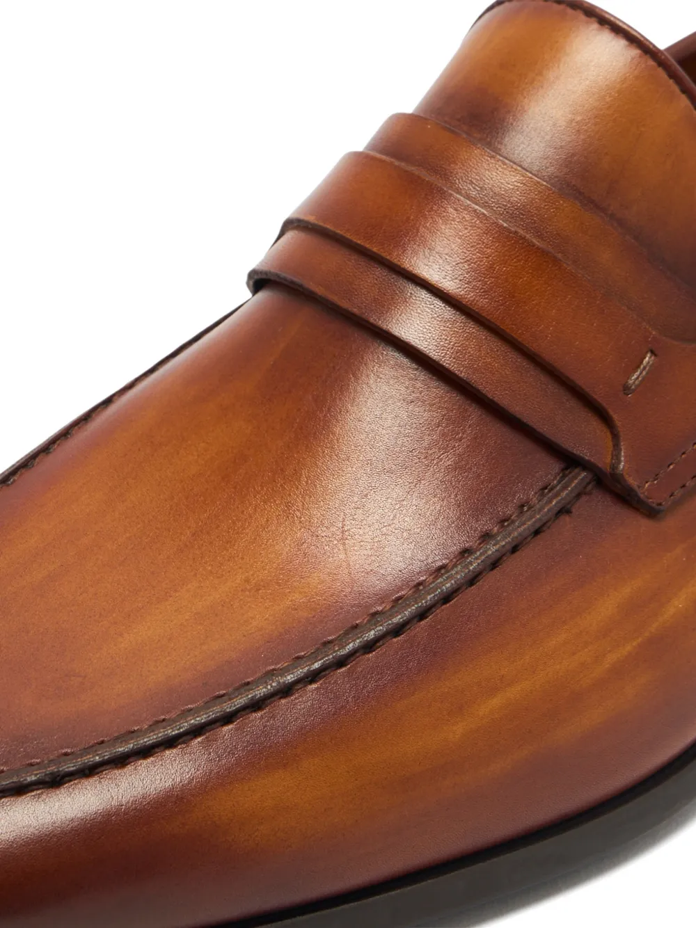 Magnanni leather penny loafers Bruin