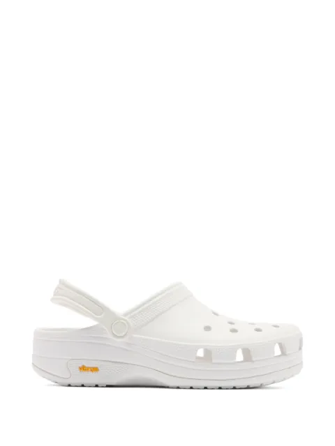 Crocs perforated slingback mules