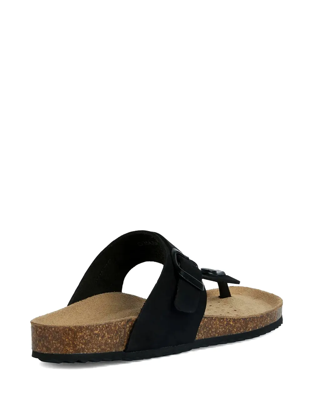 Geox buckle-fastening flip-flops Zwart