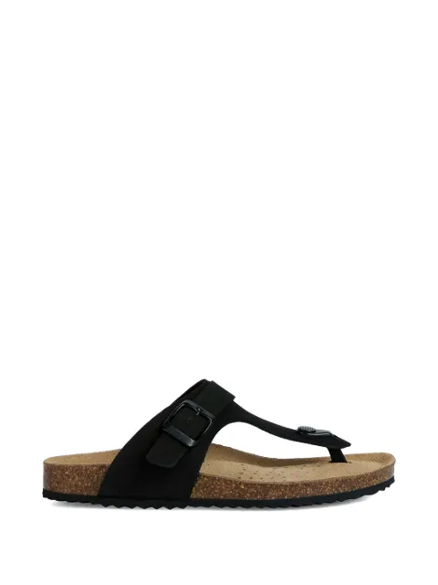 Geox buckle-fastening flip-flops