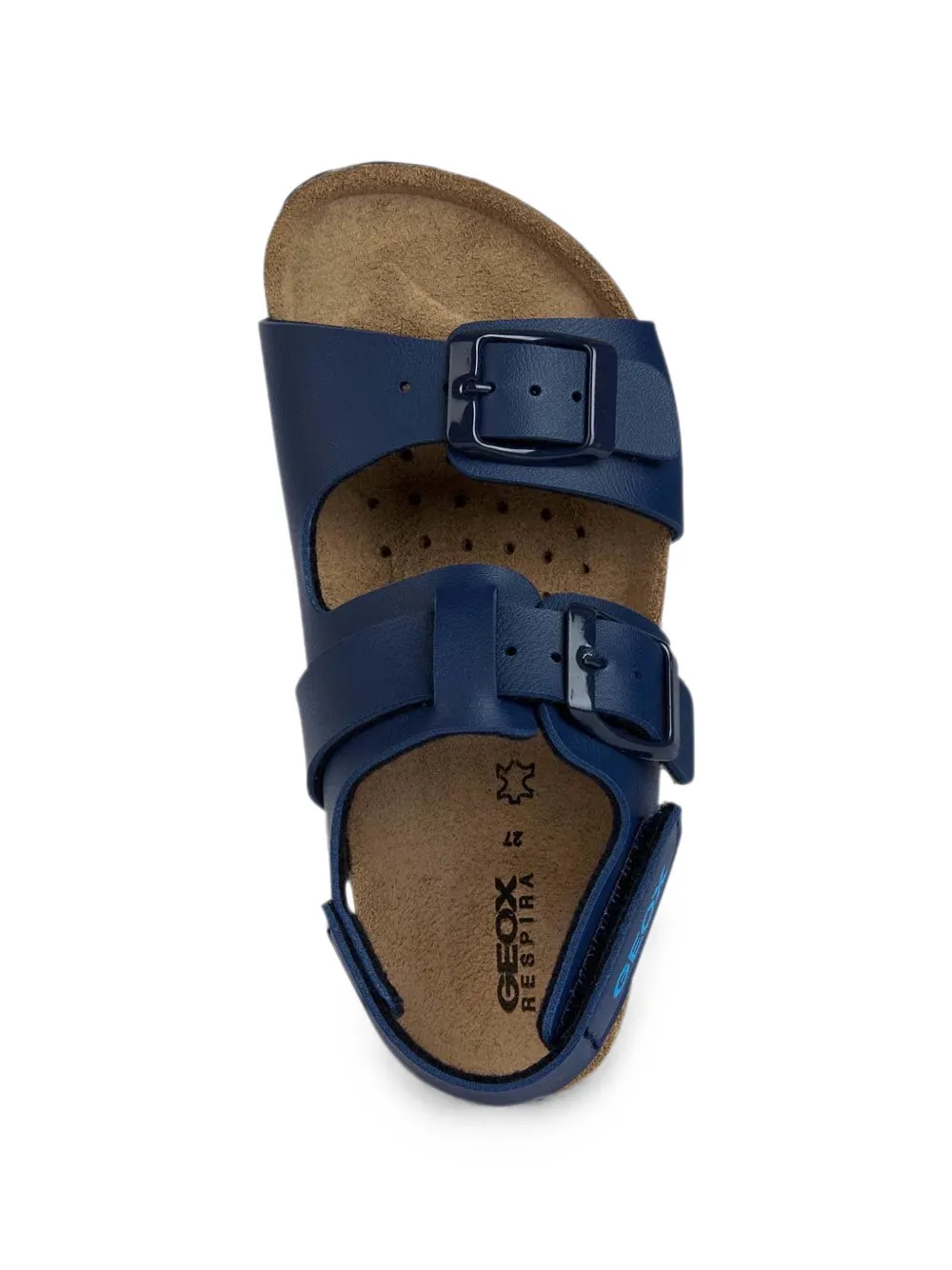 Geox Kids Ghita buckle-fastening touch-strap sandals Blauw