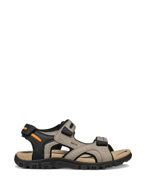 Geox perforated touch-strap sandals