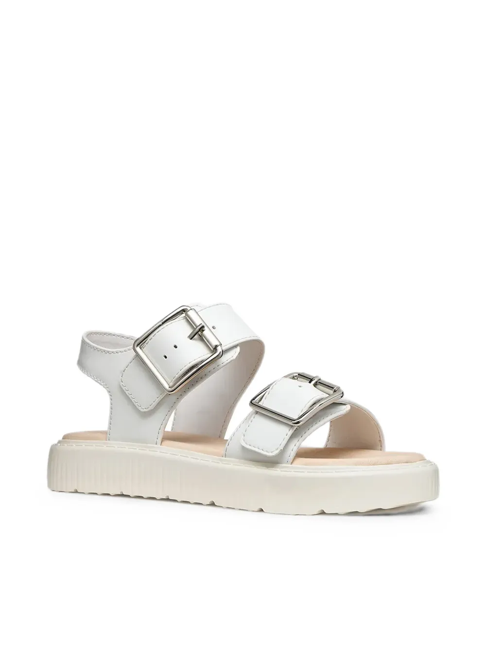 Geox Kids Kodette buckle-fastening sandals Wit