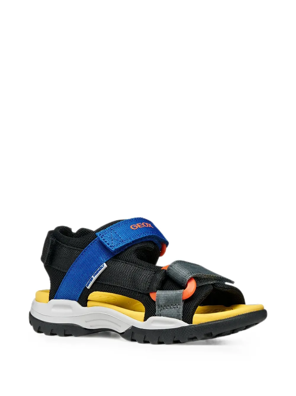 Geox Kids Borealis touch-strap sandals Zwart
