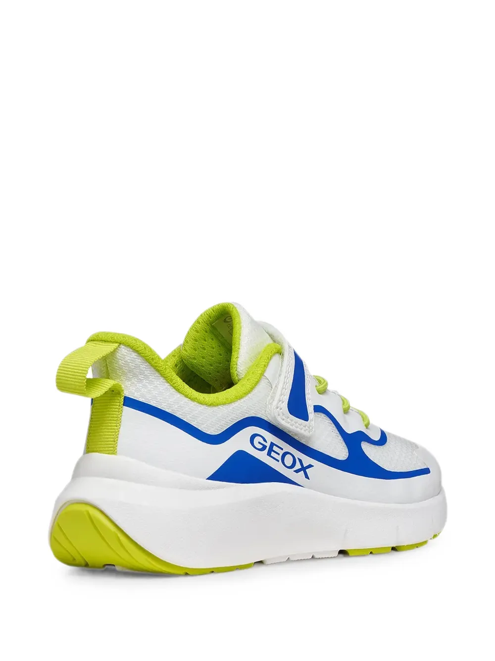 Geox Kids touch-strap mesh sneakers Wit
