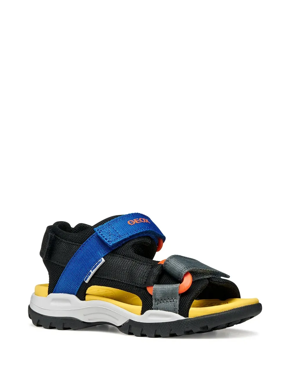 Geox Kids Borealis touch-strap sandals Zwart