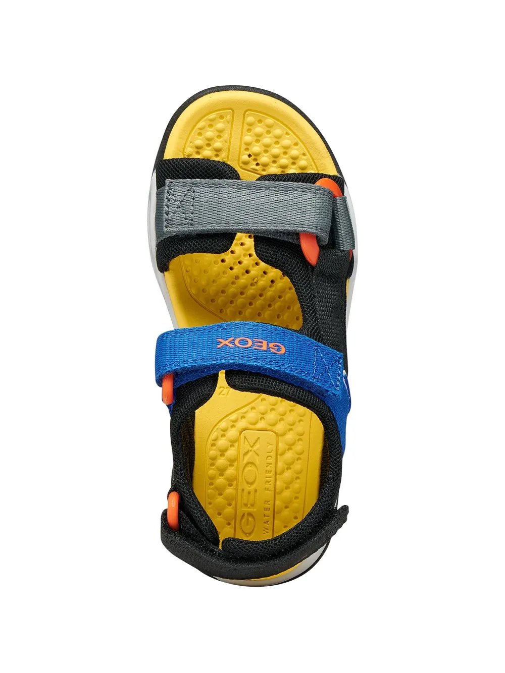 Geox Kids Borealis touch-strap sandals Zwart