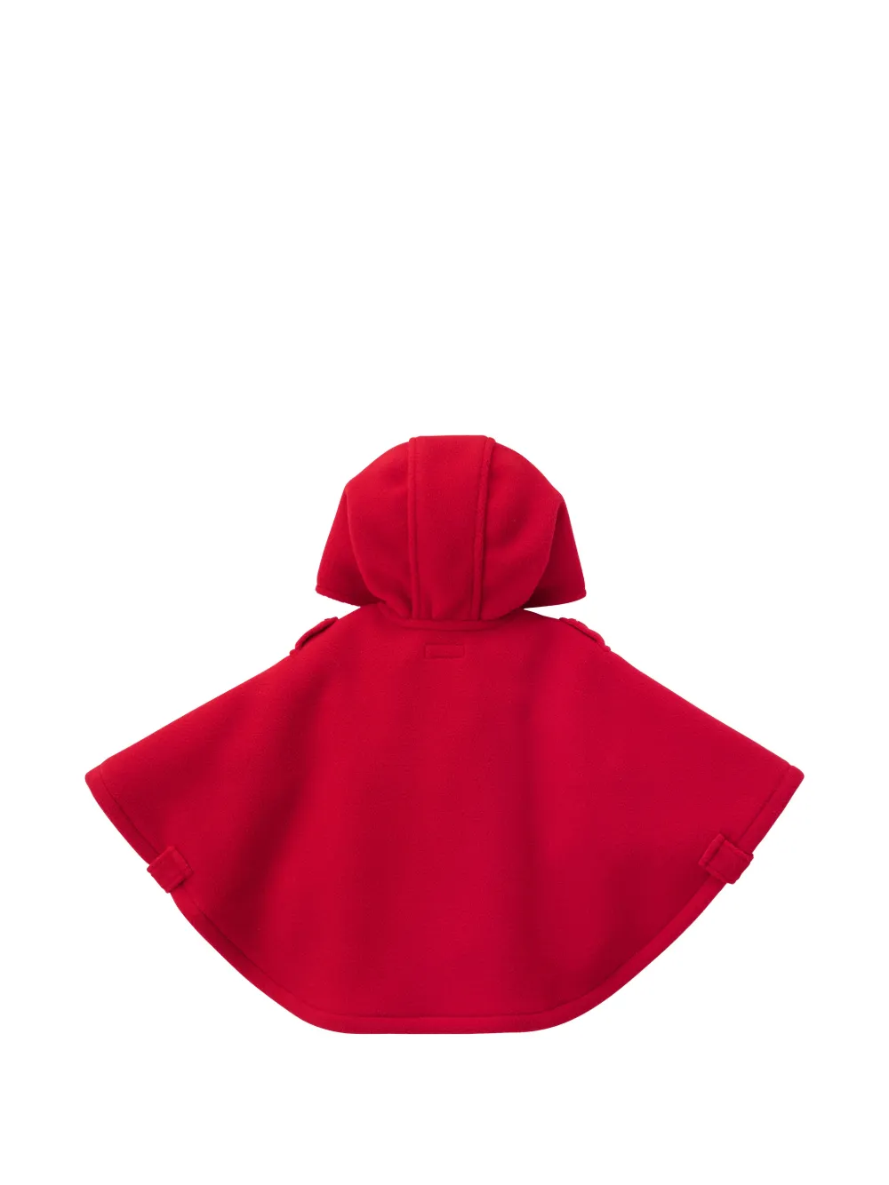  Miki House Poncho Con Capucha - Rojo 