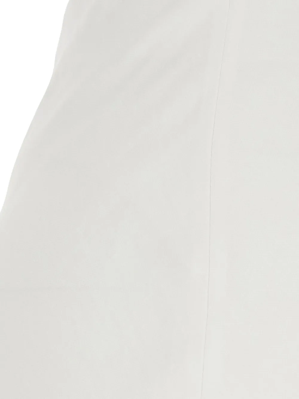 Brunello Cucinelli Satijnen maxi-rok met zijsplit Wit