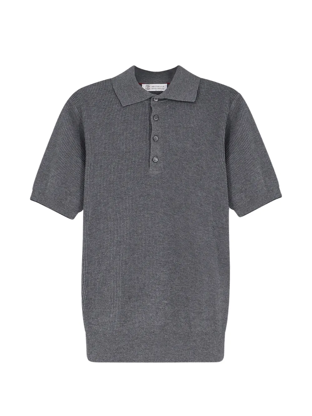 Brunello Cucinelli cotton polo shirt - Grau